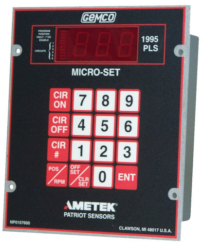 Contatto di fine corsa rotativo - 1995A Micro-Set - AMETEK Factory Automation - standard / programmabile / meccanico
