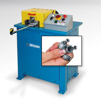 Formatrice di estremità di tubi - DH25 - Winton Machine Company - per metallo / controllata da PLC / idraulica