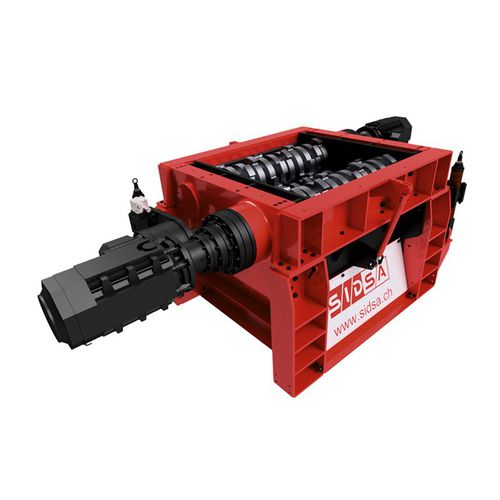 Trituratore a 4 alberi - S 200 4S - SID Société Industrielle de la Doux SA - per rifiuti / con cesoia rotativa