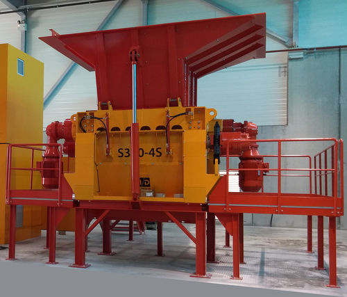 Trituratore a 4 alberi - S 300 4S - SID Société Industrielle de la Doux SA - per rifiuti