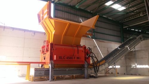 Trituratore a due alberi - XLF 4500 M - SID Société Industrielle de la Doux SA - per legno / carta / in plastica