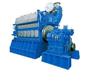 Motore diesel - 8DKM-28e - Daihatsu Diesel - a 8 cilindri / turbo / marino
