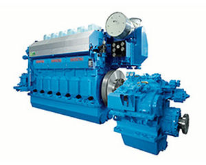 Motore diesel - 6DEM-23 series - Daihatsu Diesel - a 2 cilindri / turbo / marino