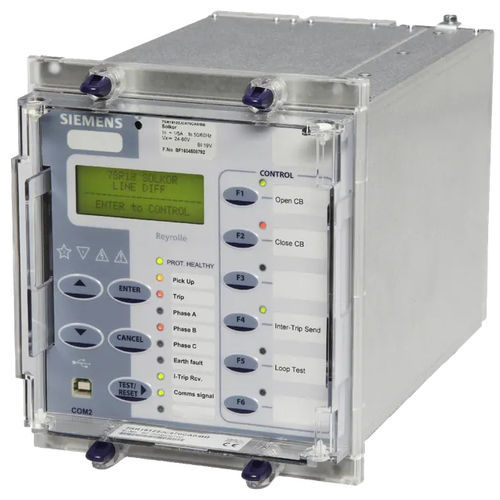 Relè di protezione differenziale - Reyrolle 7SR18 - SIEMENS Energy automation and smart grid - con dispersione a terra / trifase / per linea elettrica aerea