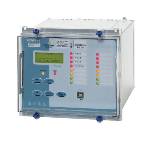 Relè di protezione con dispersione a terra - Reyrolle 7SR242 - SIEMENS Energy automation and smart grid - di sovratensione / di sottotensione / di sovraccarico
