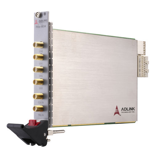 Digitalizzatore/oscilloscopio 4 canali - PXIe-9834 - ADLINK TECHNOLOGY - analogico / 16 bits / PCI Express