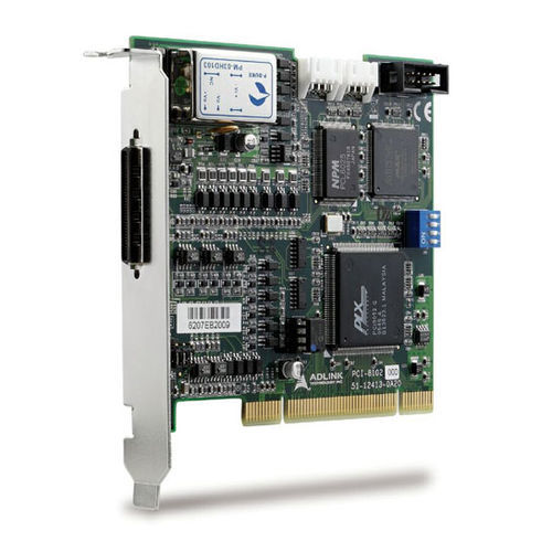 Controllore di movimento 2 assi - PCI-8102  - ADLINK TECHNOLOGY - passo passo / avanzata / di comando