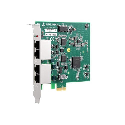 Modulo di controllo movimento distribuito multiassiale - PCIe-7856 - ADLINK TECHNOLOGY - analogico / Ethernet / per PCI
