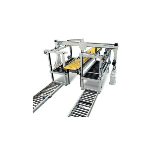 Sistema di carico e scarico per alimentatore -  mahros speedy - SCM - per pannelli / per motore / per foratura