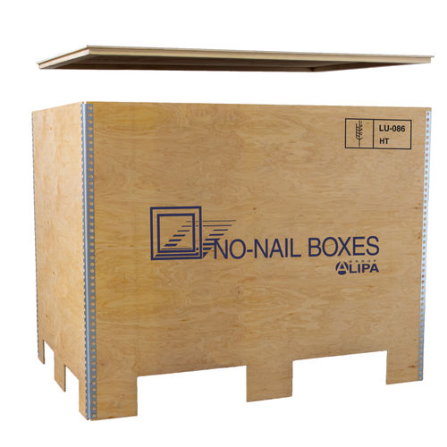 Cassa-pallet in compensato - EUROBOX 61 - NO-NAIL BOXES - di stoccaggio / da trasporto / per movimentazione