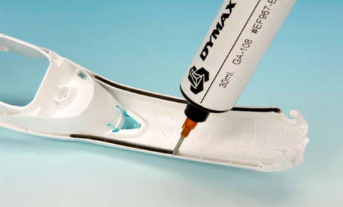 Guarnizione a labbro - DYMAX FIP/CIP - DYMAX Europe GmbH - piatta / in metallo / a polimerizzazione UV