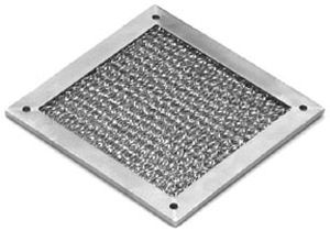 Griglia di ventilazione in metallo - 8900 Series   - Tech-Etch - EMC / con filtri per polvere