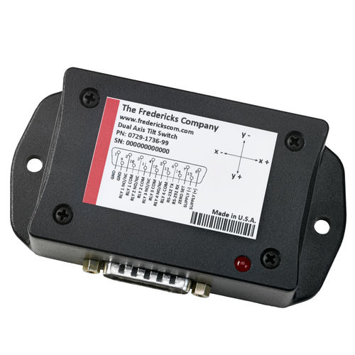Contattore a inclinazione digitale - 0729-1763 series  - The Fredericks Company - 2 assi / programmabile