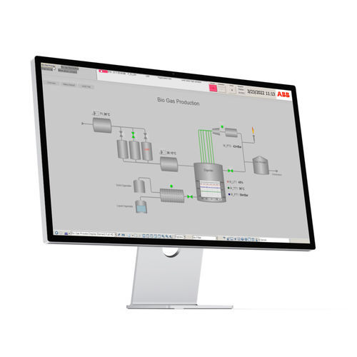 HMI con touch screen - ABB Control Systems - con montaggio VESA / Windows 10 / compatto