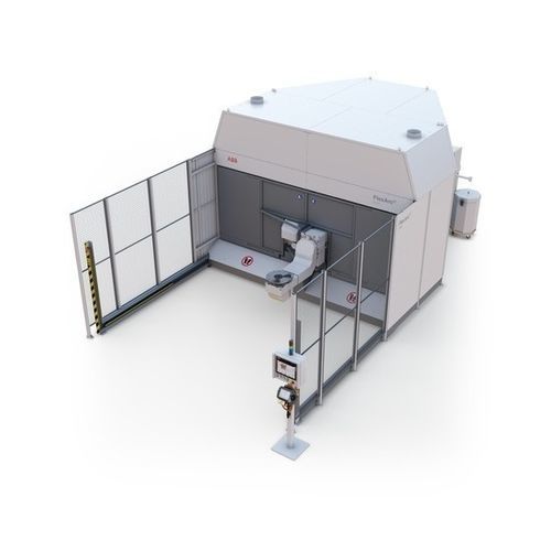 Cella robotizzata di saldatura - FlexArc&reg; B - ABB Robotics - di saldatura ad arco / di estrazione / per l'industria automobilistica
