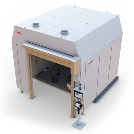 Cella robotizzata di saldatura - FlexArc&reg;  A - ABB Robotics - di saldatura ad arco / di alimentazione / di misura