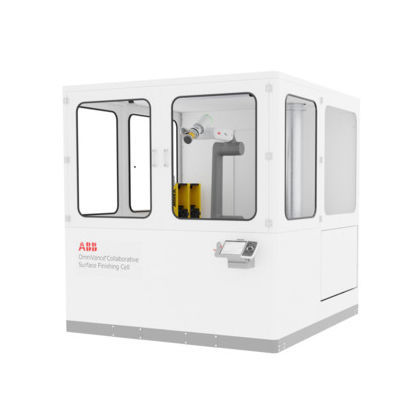 Cella robotizzata lucidatrice - Omnivance &trade; - ABB Robotics - di finitura / di rettifica / di sbavatura