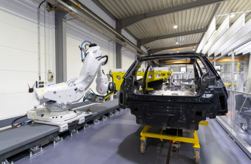 Cella robotizzata di assemblaggio - ABB Robotics - per controllo di qualità / pick and place / per movimentazione
