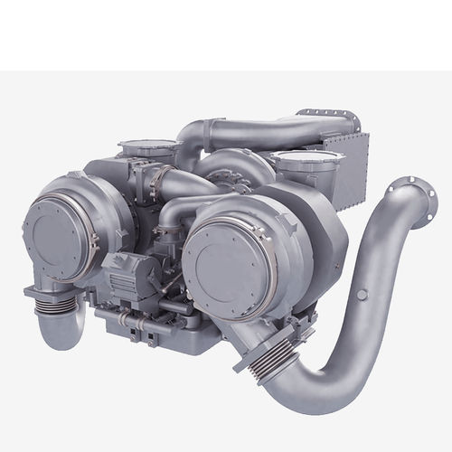Turbocompressore compatto - Power2  - Accelleron - per motore diesel / per applicazioni ferroviarie / per uso prolungato