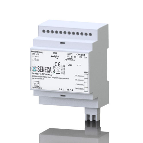 Convertitore di comunicazione - SCAN-FO series - SENECA | AUTOMATION INTERFACES - Ethernet / in fibra ottica / CAN