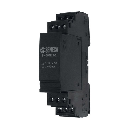 Scaricatore di sovratensione di tipo 3 - S400NET-1 - SENECA | AUTOMATION INTERFACES - per rete ad alta velocità / per rete Ethernet / per bus di campo