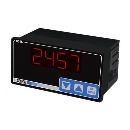 Indicatore di processo - S315  - SENECA | AUTOMATION INTERFACES - digitale / da montare su pannello / ad ingresso analogico