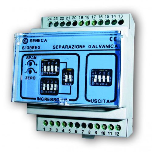 Convertitore/isolatore tensione / corrente - S109REG series - SENECA | AUTOMATION INTERFACES - galvanico