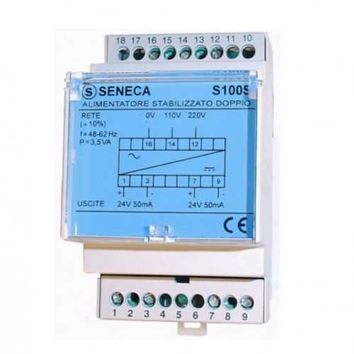 Alimentatore elettrico per montaggio su pannello - S100S  - SENECA | AUTOMATION INTERFACES - AC/DC / stabilizzato