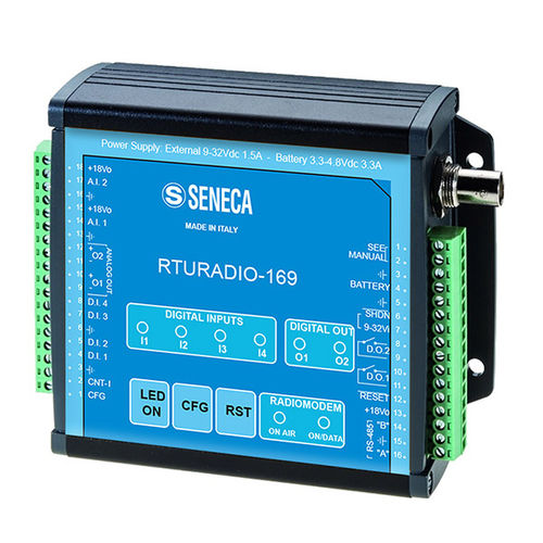 Modem punto-punto - RTURADIO-169 series - SENECA | AUTOMATION INTERFACES - ripetitore / RS232 / RS485