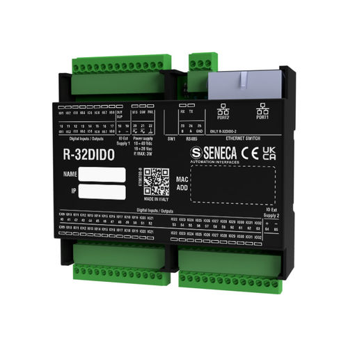 Modulo I/O digitale - R-32DIDO - SENECA | AUTOMATION INTERFACES - Ethernet / LAN / Modbus RTU