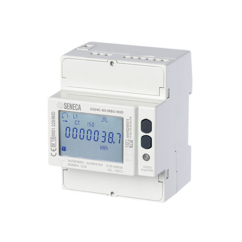 Contatore di energia elettrica trifase - S504C-6 series - SENECA | AUTOMATION INTERFACES - su guida DIN / RS-485 / con comunicazione integrata