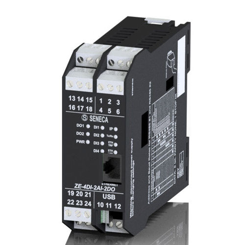 Modulo I/O analogico - ZE-4DI-2AI-2DO - SENECA | AUTOMATION INTERFACES - digitale / Modbus / Ethernet