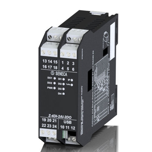 Modulo I/O analogico - Z-4DI-2AI-2DO - SENECA | AUTOMATION INTERFACES - digitale / USB / Modbus RTU
