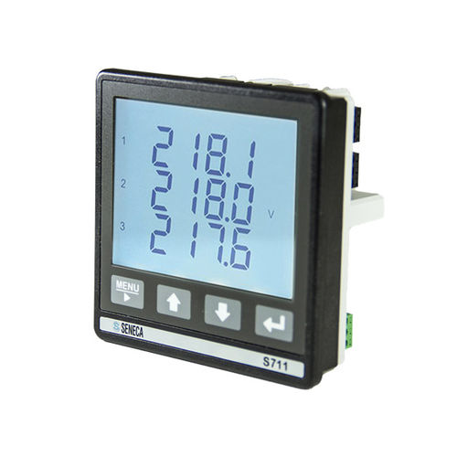 Apparecchio di misura della potenza digitale - S711E series - SENECA | AUTOMATION INTERFACES - ad incastro / trifase