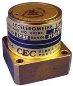 Accelerometro biassiale - 4-202 - CEC Vibration Products - piezoelettrico / a bassa sensibilità