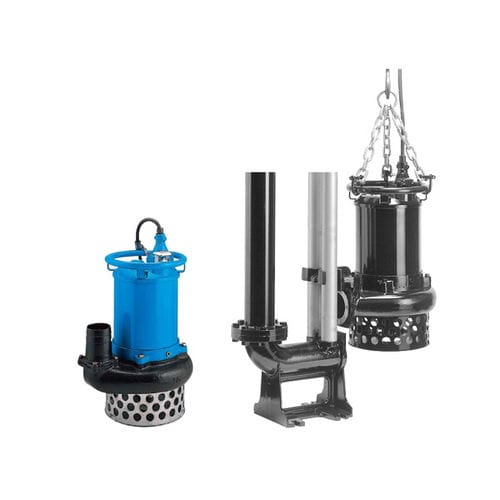 Pompa per calcestruzzo fissa - NKZ series - TSURUMI MANUFACTURING CO., LTD. - per cantiere