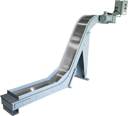 Trasportatore a nastro magnetico - M - Hennig - orizzontale / da trasporto / di trucioli