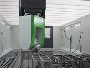 Protezione per tetto di macchina in alluminio - Hennig - per centro di lavorazione / traslucida