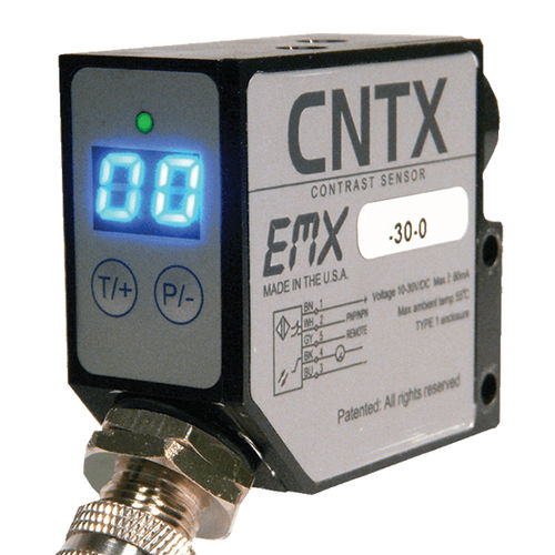 Sensore di contrasto rettangolare - CNTX series - EMX Industries Inc. - a luce bianca / LED / ad alta velocità