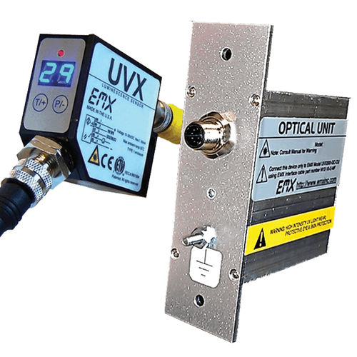 Rilevatore ottico - UVX TIN-SIDE MINI - EMX Industries Inc. - di corrente / di cavi / LED