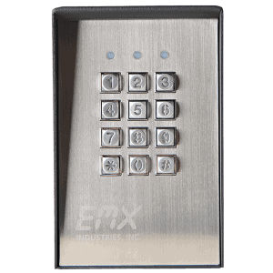 Tastiera numerica 12 tasti - KPX 100 - EMX Industries Inc. - a muro / in metallo / in gesso