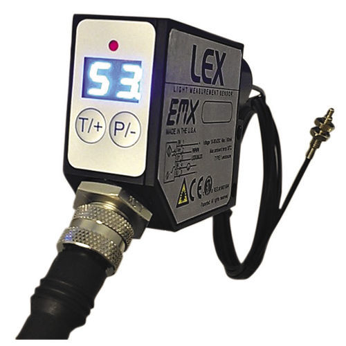 Sensore di luce visibile - LEX-100 - EMX Industries Inc. - in fibra ottica / analogico