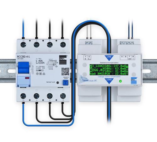 Controllore di corrente di fughe - LEAKCOMP® HP - EPA GmbH - della corrente residua