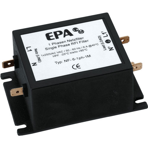 Filtro elettronico passa-basso - NF-1ph-1M - EPA GmbH - passivo / RFI / AC