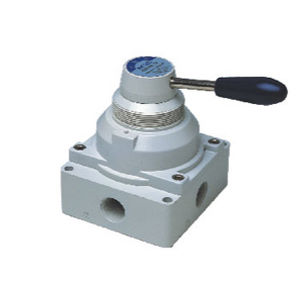 Valvola a leva - 4HV, 4HVL series - Airtac Automatic Industrial - a comando pneumatico / per aria / a 4/3 vie
