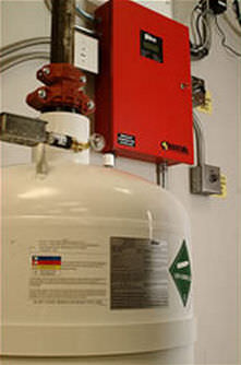 Sistema antincendio ad agenti puliti - HFC-227ea, FM-200 - Fike