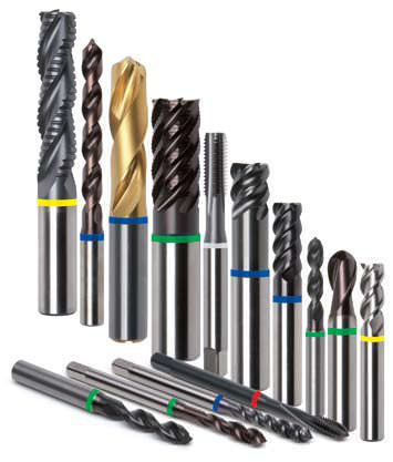 Fresa a codolo - Harmony series - Sutton Tools - integrale / di sgrossatura / a gambo cilindrico