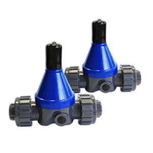 Valvola limitatrice di pressione in PVC - BPR series - Walchem - PTFE / a membrana / standard