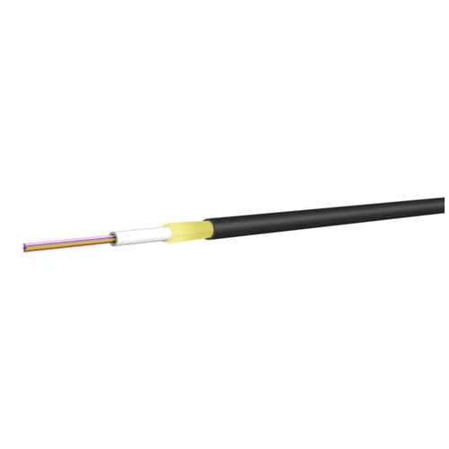 Cavo ottico di dati - 84150192 - HUBER+SUHNER - resistente ai prodotti chimici / per uso esterno / per la distribuzione
