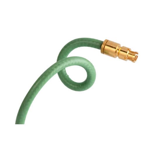 Cavo montato coassiale - MICROBEND 2MR-2.5 - HUBER+SUHNER - RF / dritto / semirigido